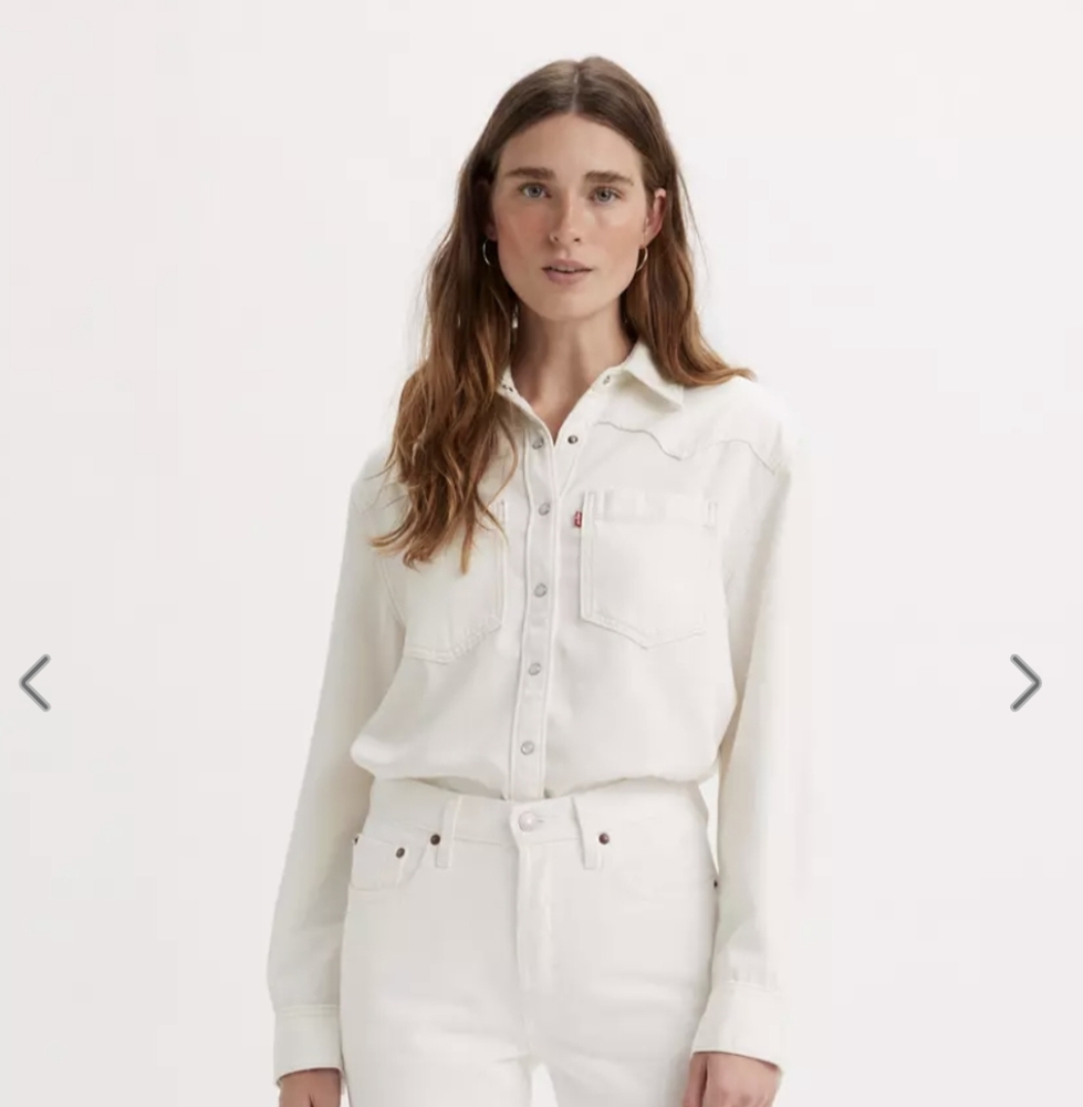 Levi's western oversized shirt